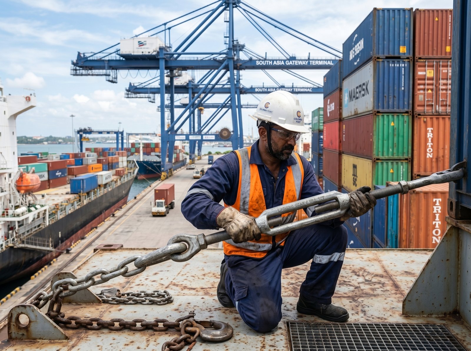 Services Yamara Container Rework & Lashing
